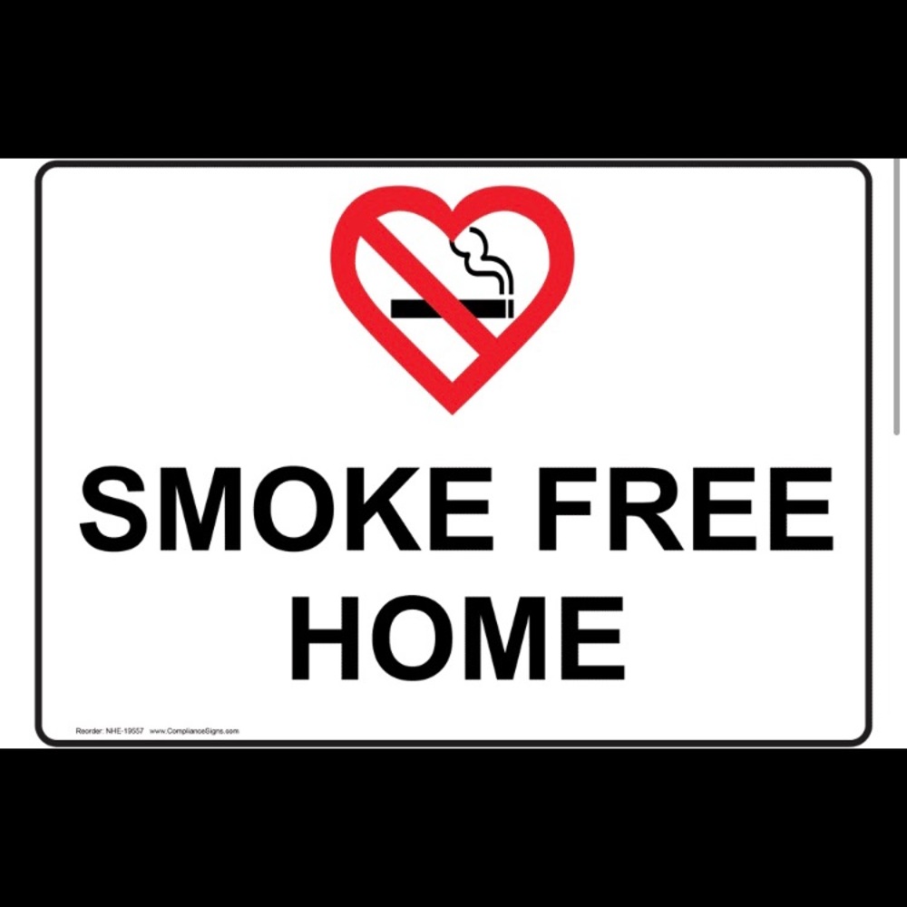 🌸🌸Smoke Free Home 🏡🌸